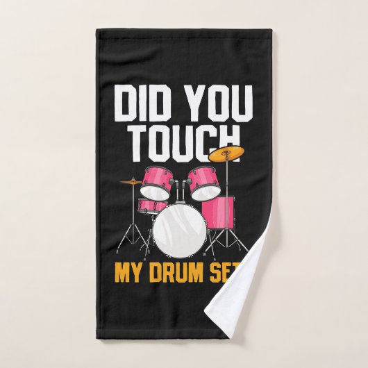 Heb je op Mijn drumset gedrukt? Handdoek (Handdoek)