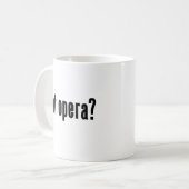 Heb je opera? koffiemok (Voorkant links)