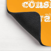 Heb je oranje overwogen? muismat (Hoek)