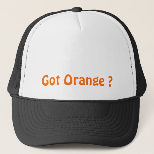 Heb je Oranje Pet? Trucker Pet (Voorkant)