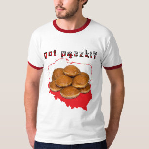 Heb je paczki ? Poolse kaart T-shirt