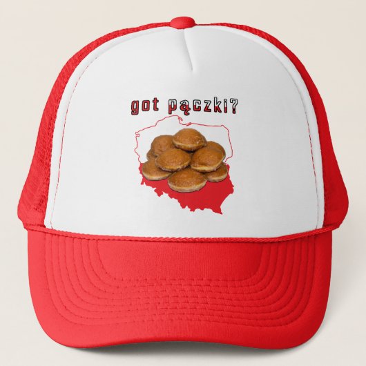 Heb je paczki ? Poolse kaart Trucker Pet (Voorkant)