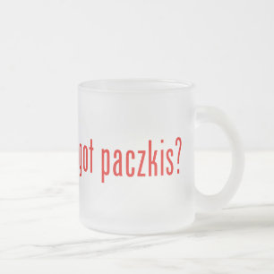 Heb je paczkis? matglas koffiemok