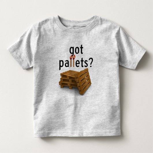 Heb je Pallets? -kinderen Kinder Shirts (Voorkant)