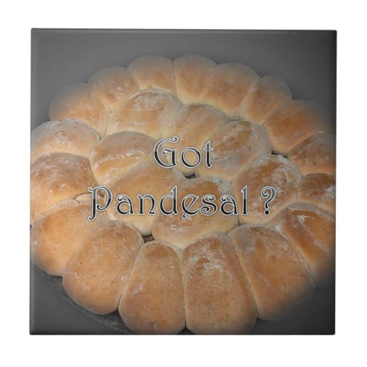 Heb je Pandesal? Filippijnse keukenrol Tegeltje (Voorkant)