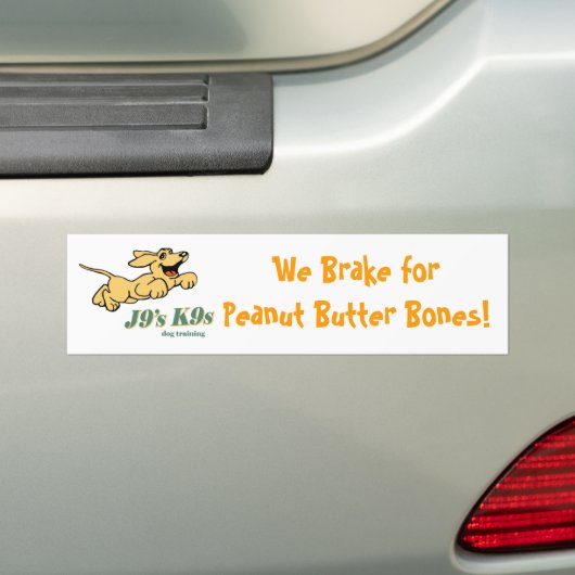 Heb je Peanut Butter? Bumpersticker (Op auto)