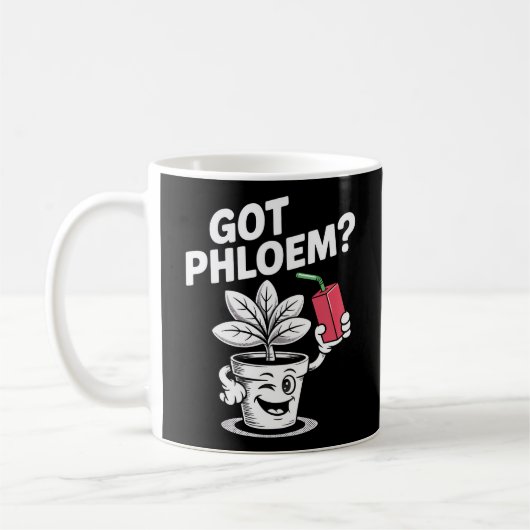 Heb je Phloem? Grappig Plant sap Koffiemok (Links)