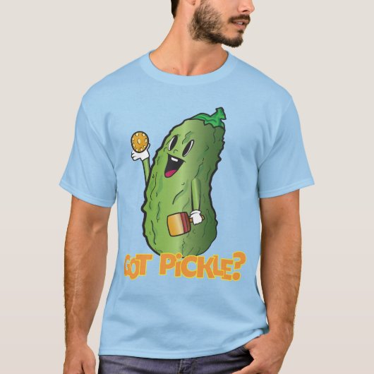 Heb je Pickle? Shirt van Man van de Pickleball (Voorkant)