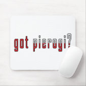 Heb je pierogi? Markering Muismat (Met muis)