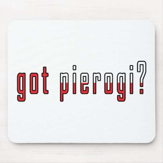 Heb je pierogi? Markering Muismat (Voorkant)