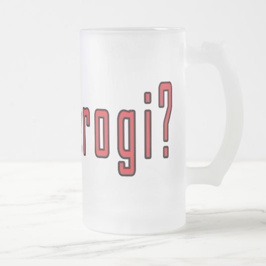 Heb je pierogi? matglas bierpul (Rechts)