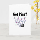 Heb je pinnen? (Bowling) Kaart (Gele Bloem)