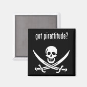 Heb je piratrie? magneet (Voorkant / Achterkant)