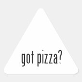 Heb je pizza? sticker (Voorkant)