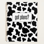 Heb je plannen? Afdrukplanner koe Planner (Voorkant)