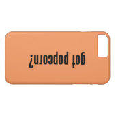Heb je popcorn? Case-Mate iPhone case (Achterkant (Horizontaal))