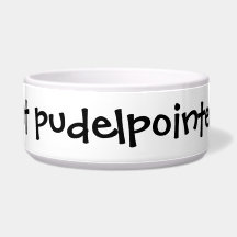 "Heb je Pudelpointer?" Dog Bowl