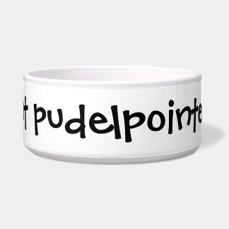"Heb je Pudelpointer?" Dog Bowl Voerbakje