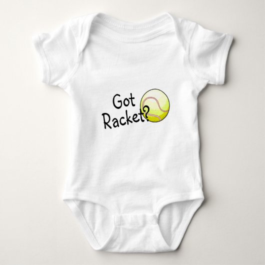 Heb je Racket? (Tennis) Romper (Voorkant)