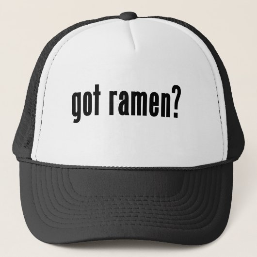 Heb je ramen? trucker pet (Voorkant)