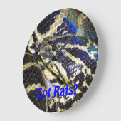 Heb je Rats? Anaconda Clock Grote Klok (Hoek)