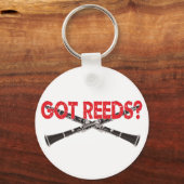 Heb je Reeds? Clarinet Style Sleutelhanger (Voorkant)