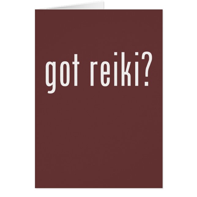 Heb je Reiki? (Voorkant)