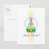 Heb je Reiki? Briefkaart (Voorkant / Achterkant)