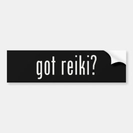Heb je Reiki? Bumpersticker