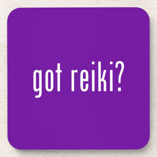 Heb je Reiki? Drankjes Onderzetter (Voorkant)