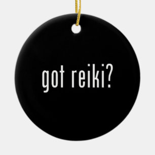 Heb je Reiki? Keramisch Ornament