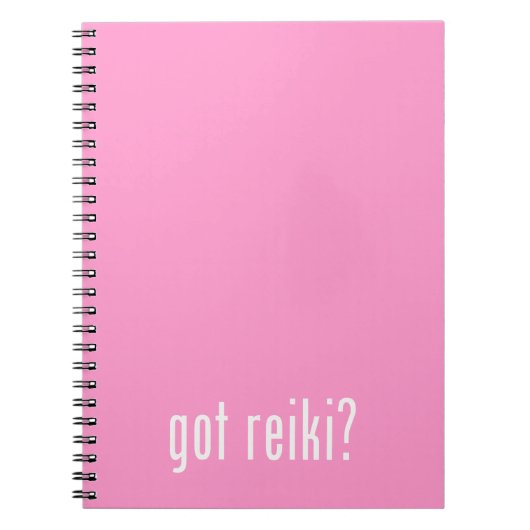 Heb je Reiki? Notitieboek (Voorkant)