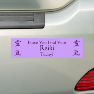 Heb je Reiki symbool gehad? Bumpersticker