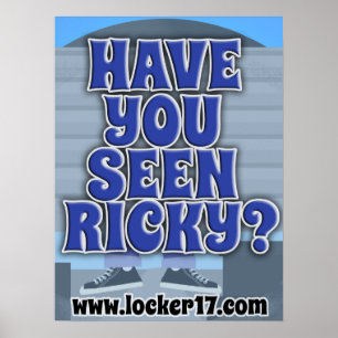 Heb je Ricky Cool Book Vraag Motto gezien? Poster