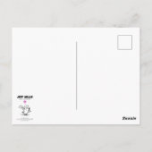 HEB JE RUG - WORD SNEL BETER! door Jeff Willis Art Briefkaart (Achterkant)