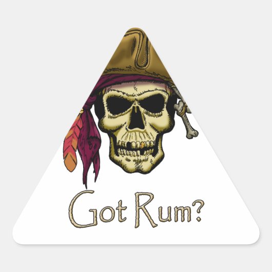 Heb je Rum? Sticker (Voorkant)
