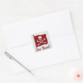 Heb je Rum? Vierkante Sticker (Envelop)