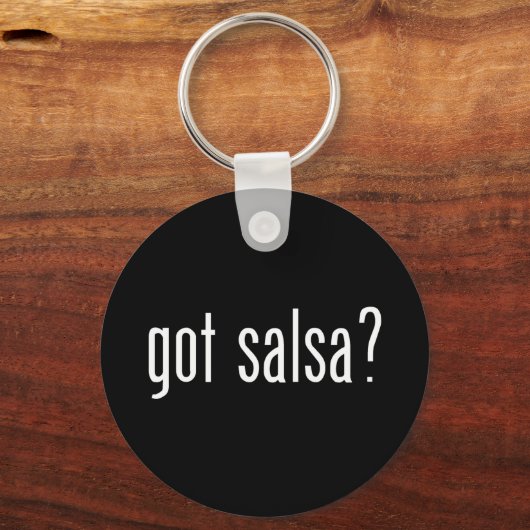 Heb je salsa? sleutelhanger (Voorkant)