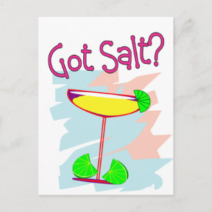 Heb je Salt?  Margarita Lovers T-Shirts & Gifts Briefkaart