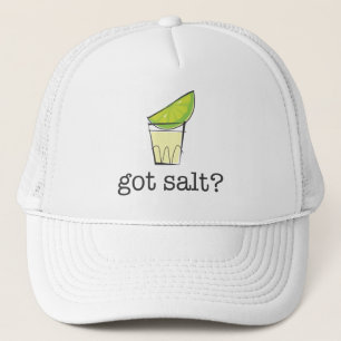 Heb je Salt? Tequila Shot met Limoen Trucker Pet