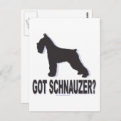 Heb je Schnauzer? Briefkaart (Voorkant / Achterkant)