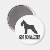 Heb je Schnauzer? Magneet (Voorkant / Achterkant)
