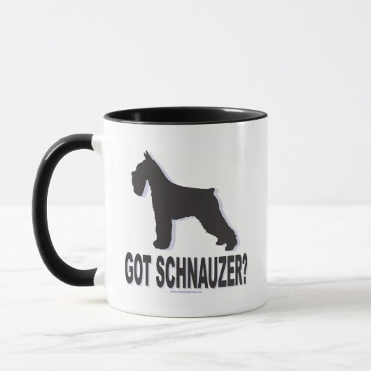 Heb je Schnauzer? Mok (Links)