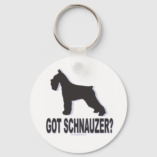 Heb je Schnauzer? Sleutelhanger (Voorkant)