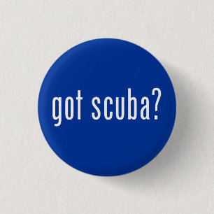 Heb je scuba? ronde button 3,2 cm