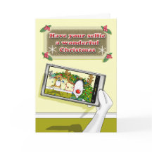 Heb je selfie een heerlijke kerst?