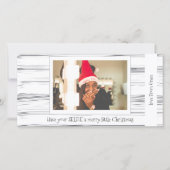 Heb je Selfie een prettige kerst Feestdagenkaart (Voorkant)