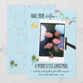 Heb je Selfie een prettige kerstfoto Feestdagenkaart (Voorkant / Achterkant)