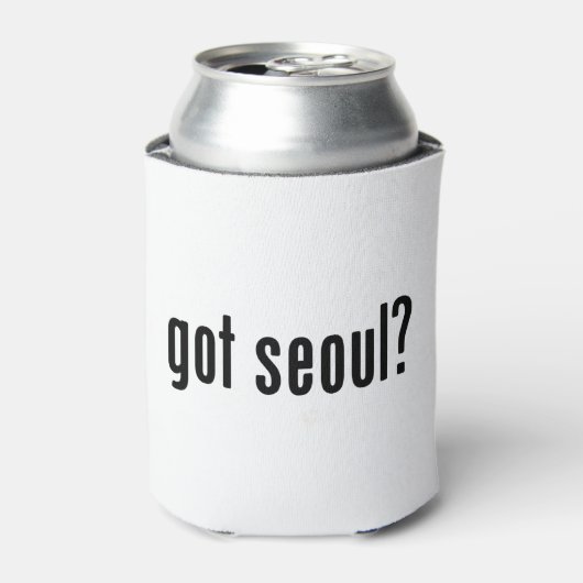 Heb je seoul? blikjeskoeler (Blikje Voorkant)