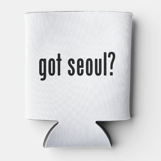 Heb je seoul? blikjeskoeler (Voorkant)